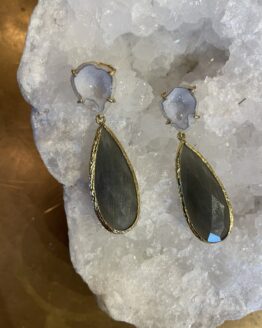 Geode white x cateye grey